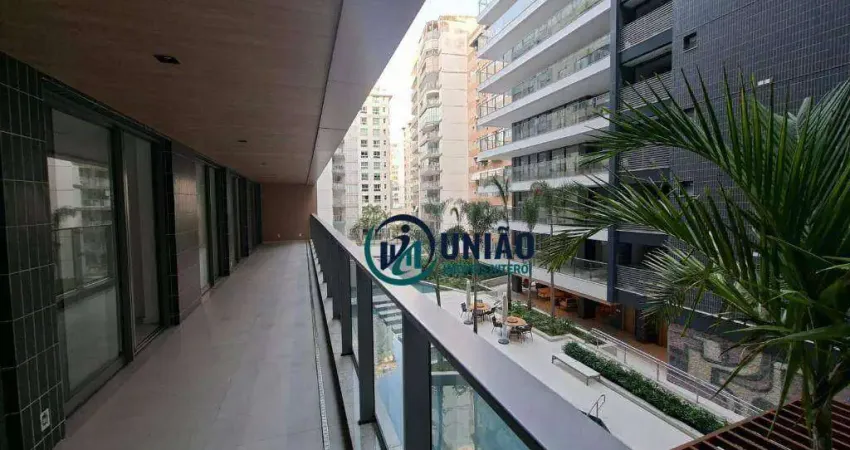 Espetacular apartamento com 4 dormitórios, todos suítes, duas vagas, lazer completo, no condomínio mais cobiçado de icaraí !!