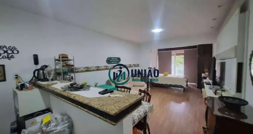 Flat com 1 quarto à venda, 35 m² por r$ 400.000 - camboinhas - niterói/rj