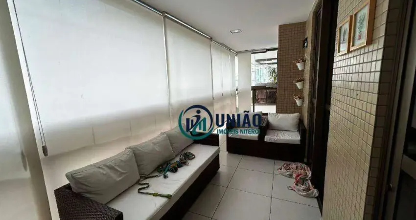 Apartamento com 4 quartos à venda, 167 m² por r$ 2.150.000 - piratininga - niterói/rj