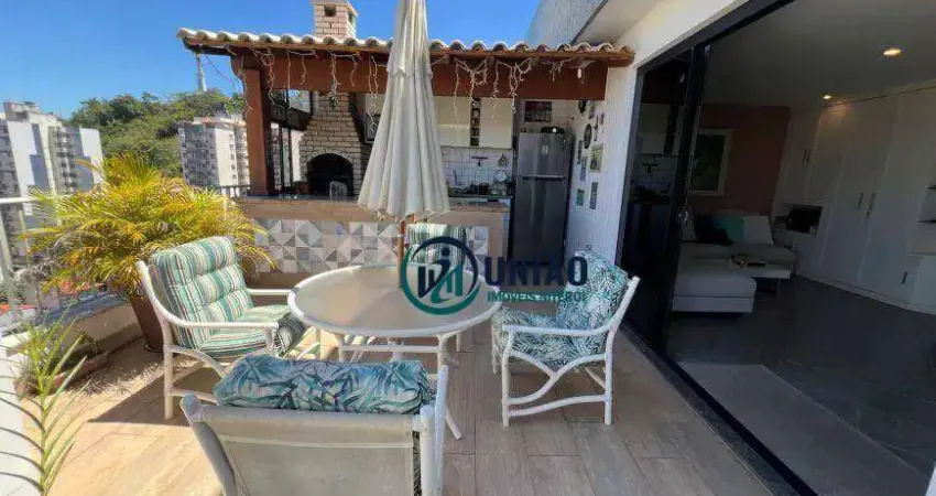 Cobertura com 3 quartos à venda, 150 m² por r$ 820.000 - santa rosa - niterói/rj