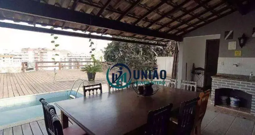 Casa com 3 dormitórios à venda, 380 m² por R$ 1.250.000,00 - Santa Rosa - Niterói/RJ