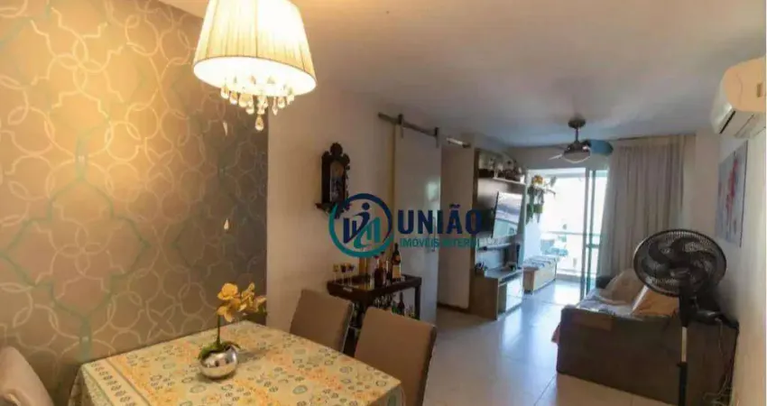 Apartamento com 2 dormitórios à venda, 75 m² por R$ 660.000,00 - Santa Rosa - Niterói/RJ