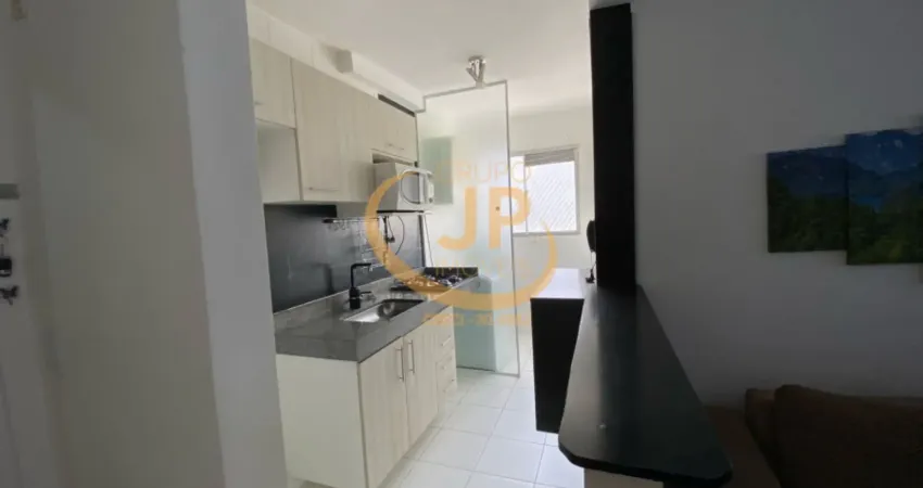 Apto semi mobiliado à 1 min. do Campolim/ 2 Dorm./ Lazer completo/ Só 210 mil