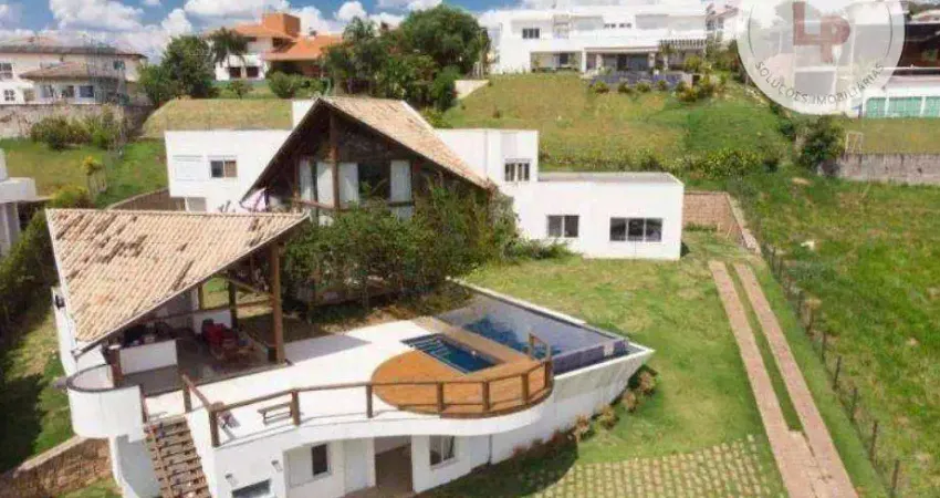 Casa com 5 dormitórios, 760 m² - venda por r$ 3.900.000,00 ou aluguel por r$ 16.550,00/mês - condomínio jardim primavera - louveira/sp