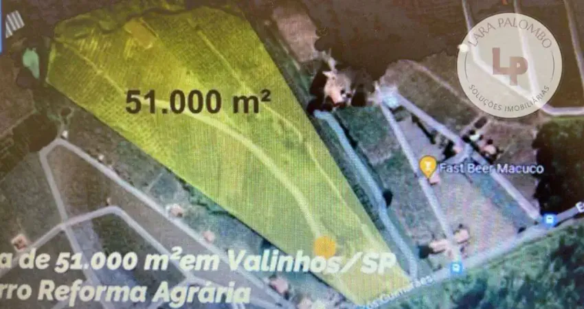 Chácara com 4 dormitórios à venda, 51000 m² por r$ 3.180.000,00 - reforma agrária - valinhos/sp