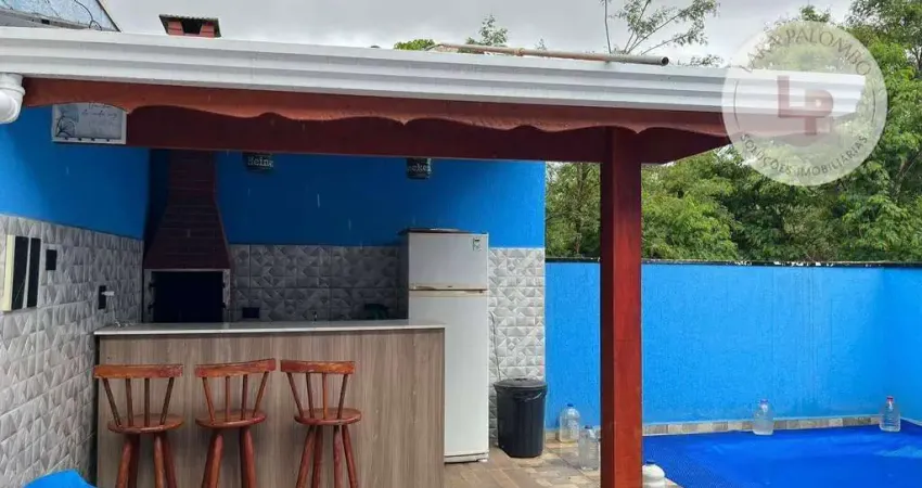 Casa térrea com piscina 3 dormitórios à venda, 132 m² por r$ 639.000 - jardim bahia - várzea paulista/sp