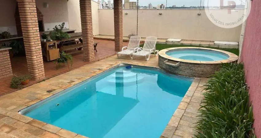 Casa semi mobiliada 4 dormitórios à venda, 254 m² por r$ 1.390.000 - jardim pacaembu - jundiaí/sp