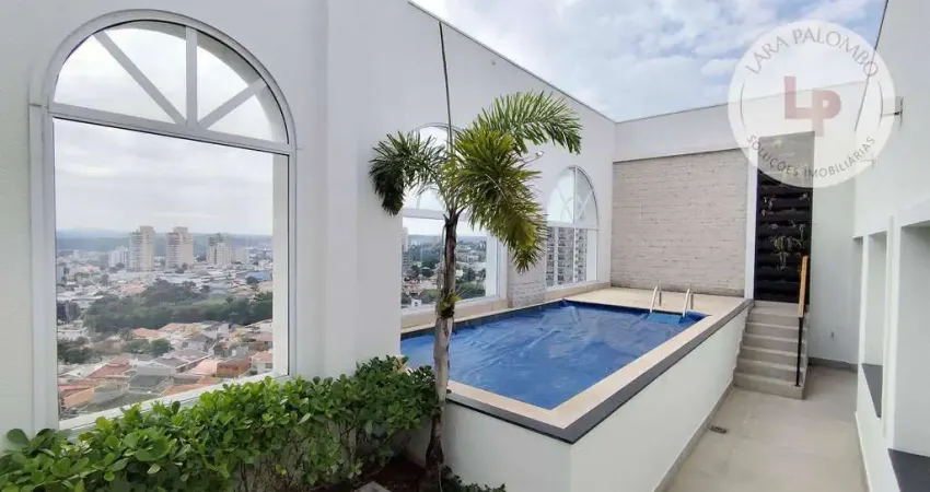 Apartamento mobiliado cobertura duplex com 3 suítes, 242 m² - venda por r$ 2.860.000 ou aluguel por r$ 16.499/mês -le parc residence - jundiaí/sp