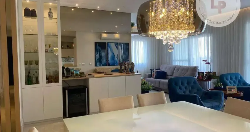 Apartamento mobiliado com 2 suítes e closet master, 164 m² - venda por r$ 2.000.000 ou aluguel por r$ 11.976/mês - le parc residence - jundiaí/sp