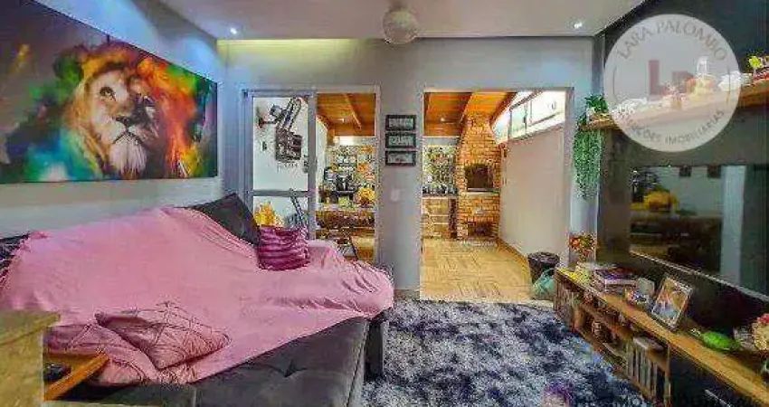 Casa valor oportunidade 100% planejada com 2 dormitórios à venda, 86 m² por r$ 570 - condomínio bella colônia - jundiaí/sp