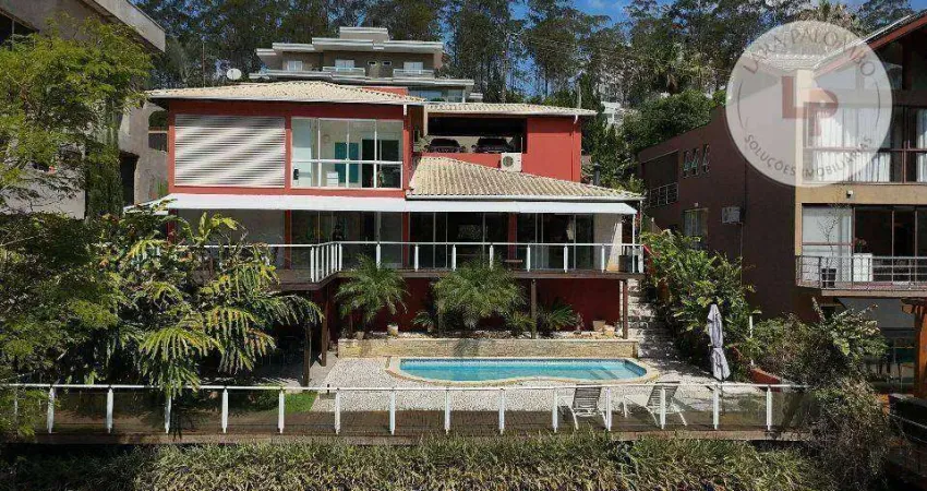 Casa com 3 dormitórios à venda, 450 m² por r$ 3.000.000,01 - jardim nova jordanésia - cajamar/sp