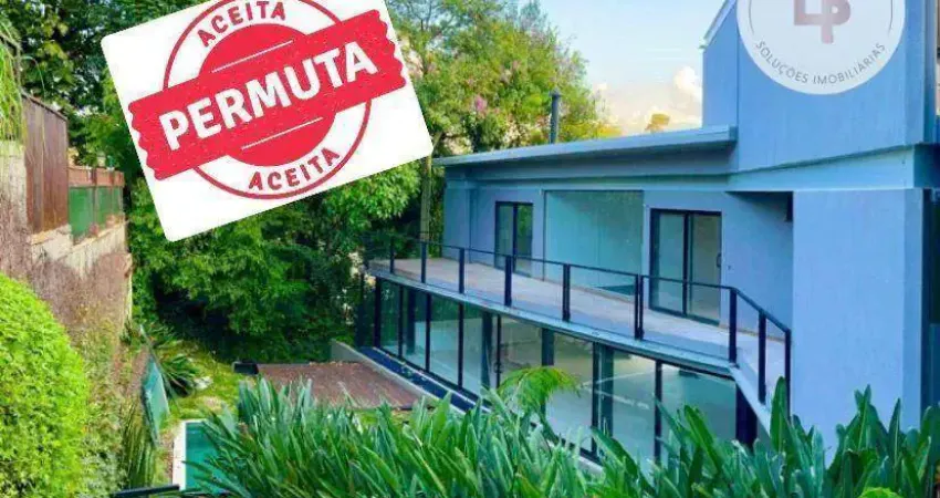 Casa com 3 suites, 450 m² - venda por r$ 3.300.000 ou aluguel por r$ 22.231/mês - condomínio chácara flora - valinhos/sp