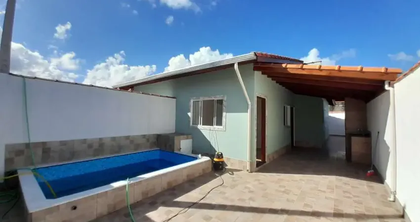 Casa para venda em itanhaém, jardim lindomar, 2 dormitórios, 1 suíte, 2 banheiros, 2 vagas