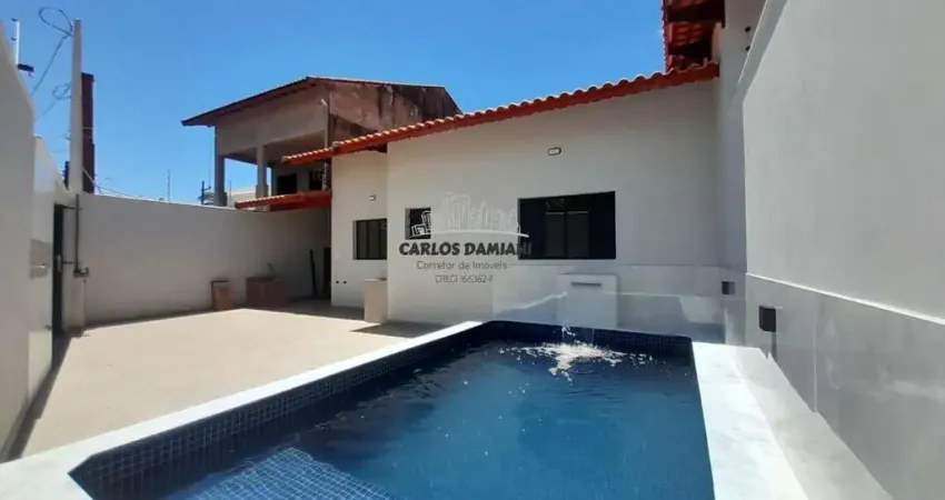 Casa para venda em itanhaém, jardim jamaica, 2 dormitórios, 1 suíte, 2 banheiros, 2 vagas