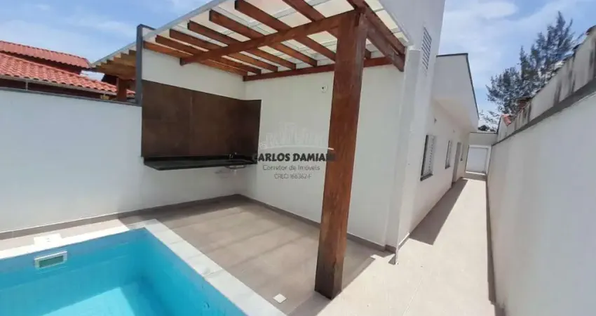 Casa para venda em itanhaém, jardim são fernando, 2 dormitórios, 1 suíte, 2 banheiros, 2 vagas