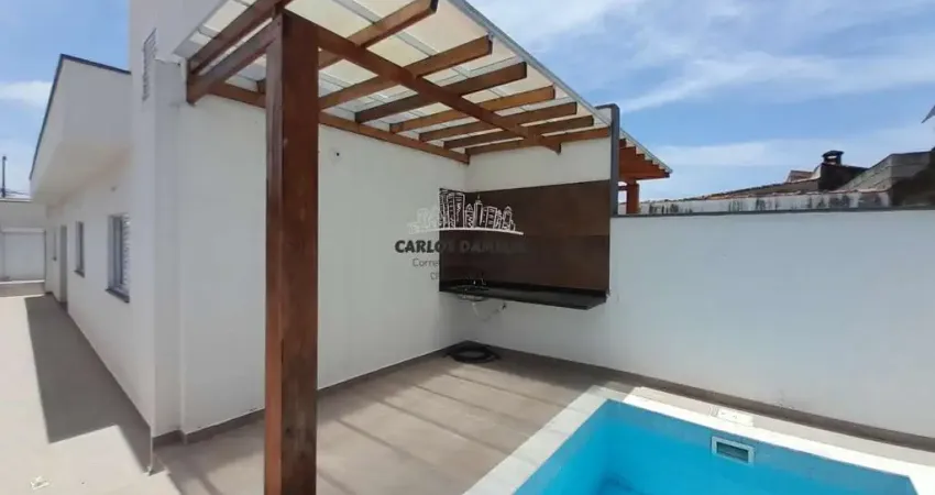 Casa para venda em itanhaém, jardim são fernando, 2 dormitórios, 1 suíte, 2 banheiros, 2 vagas