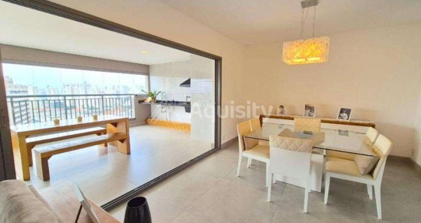 Apartamento a venda com 3 Suítes, 2 vagas, varanda gourmet no Alto da Mooca