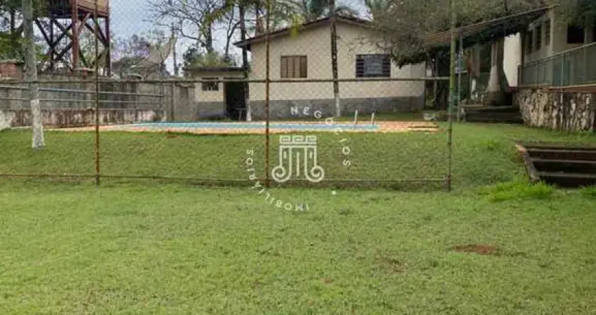 Excelente chácara à venda com 1.550m² terreno e 300m³ area construida no bairro rio acima em jundaí/sp