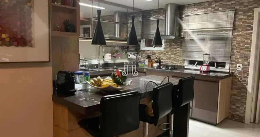 Cobertura triplex mobiliada à venda localizada no edifício portal dos nobres, na cidade de jundiaí/sp