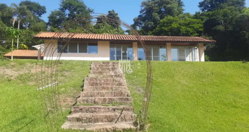 CHÁCARA À VENDA COM 03 DORMITÓRIOS SENDO UMA SUÍTE, TERRENO 8.031M² - CHÁCARAS DO GUACURI - ITUPEVA - SP