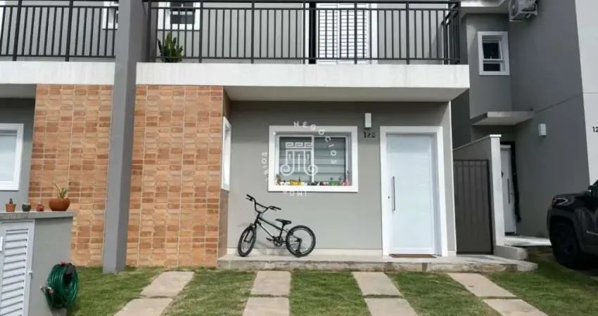 Casa com 3 quartos, sendo uma suíte, com varanda no condomónio kaza jundiaí, no bairro cidade nova, jundiaí / sp.