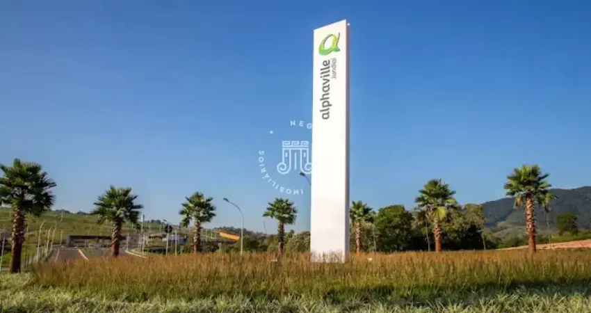 Terreno à venda no condomínio alphaville, fase 1, cidade de jundiaí-sp