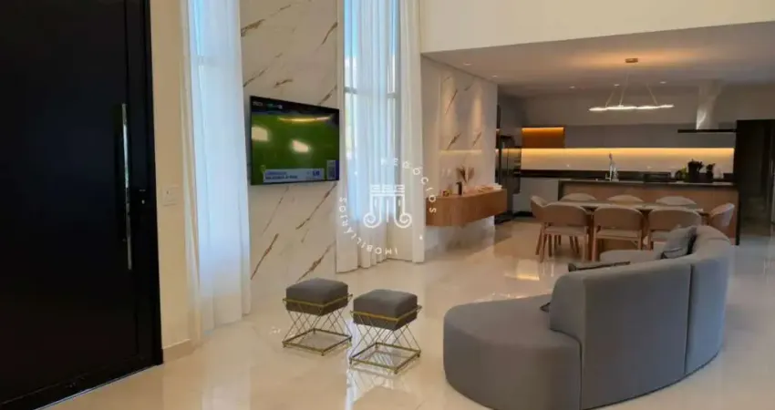 Casa térrea mobiliada à venda, condominio resedas em itupeva/sp