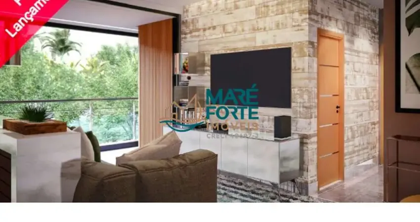 APARTAMENTO NOVO COM 70M² A 250 METROS DA ORLA DO PEREQUÊ-AÇÚ!