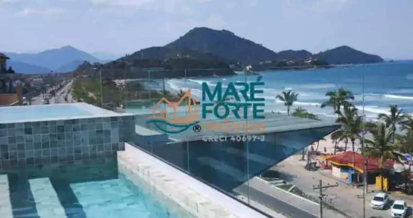 Apartamento alto padrão com vista lateral para o mar