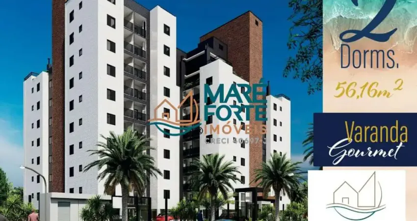 Apartamento com 2 quartos à venda no Martim de Sá, Caraguatatuba 