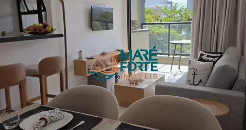 Apartamento mobiliado com vista parcial para o mar no Itaguá Ubatuba!