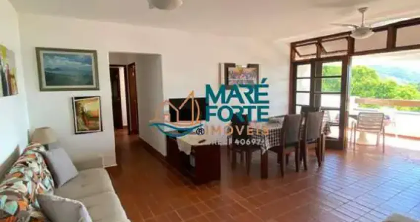 Amplo apartamento com vista para o mar na Praia das Toninhas
