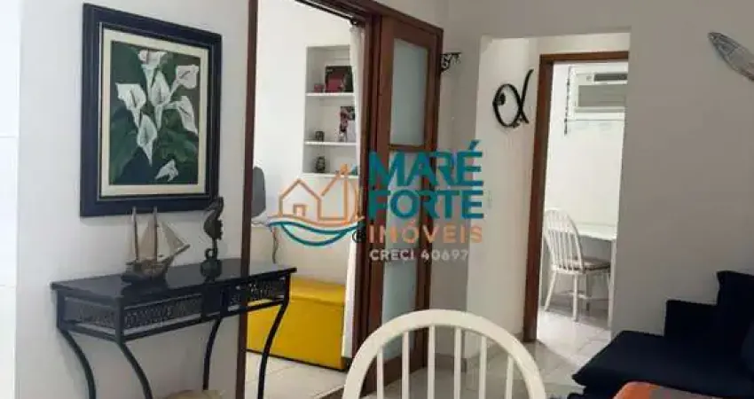 Apartamento mobiliado e com vista livre apenas 200 metros da orla