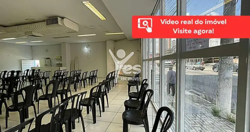 Salão comercial à venda com 129 metros no centro de santo andré