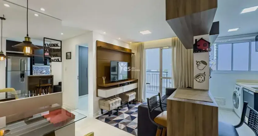 Apartamento para locação com planejados, suíte e condomínio com lazer completo e 1 vaga de garagem no bairro vila valparaíso, santo andré