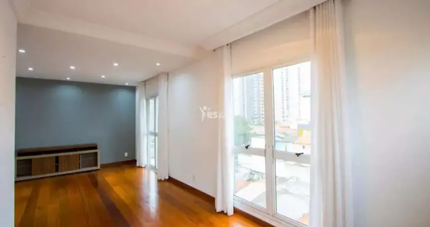 Apartamento semi mobiliado para venda com 128m² - vila bastos - santo andré - sp