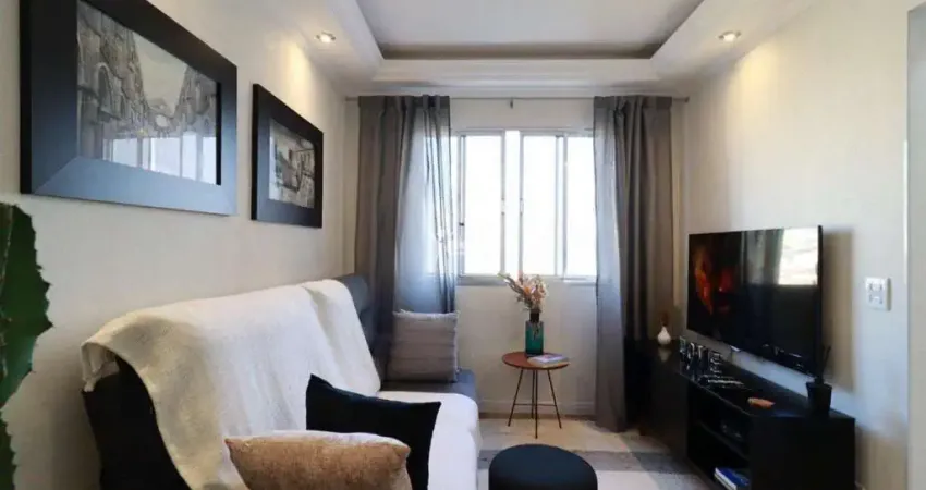 Apartamento mobiliado em vila valparaíso, santo andré - aluguel com portaria 24 horas e lazer completo.