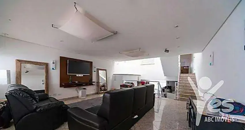 Sobrado amplo, sobrado com 04 dormitórios sendo 02 suítes e 06 vagas de garagem - vila bastos, santo andré.