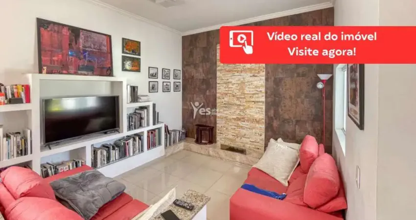 Sobrado com 03 dormitórios, 04 vagas, espaço gourmet incrível com piscina, localizado no paraíso em santo andré.