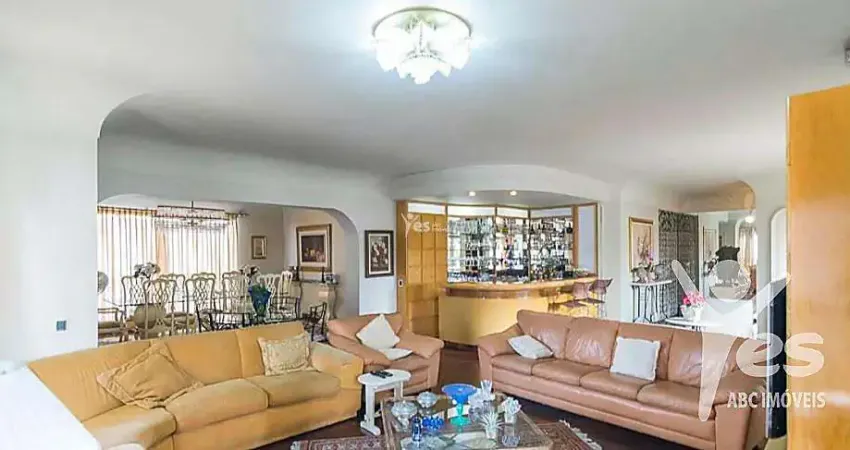 Apartamento alto padrão com condomínio, 04 dormitórios sendo 04 suítes e 04 vagas de garagem - jardim bela vista, santo andré.