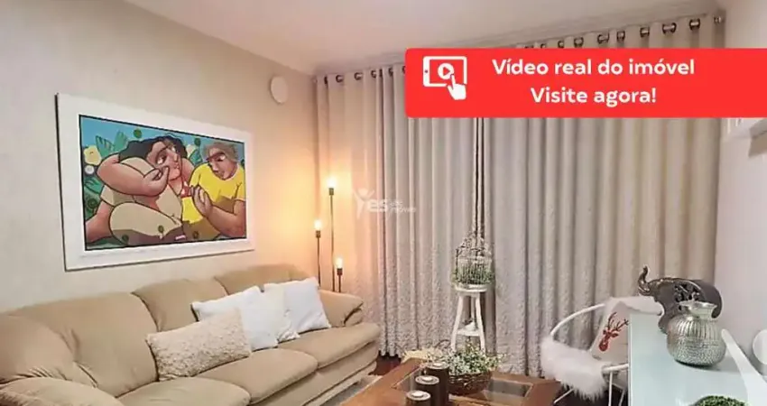 Sobrado de 360m², área gourmet, com planejados, 03 dormitórios sendo 02 suítes e 02 vagas de garagem - vila floresta, santo andré