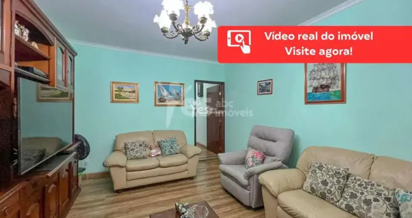 Sobrado com sacada ampla, quintal, 3 vagas cobertas, vila progresso, santo andré/sp.