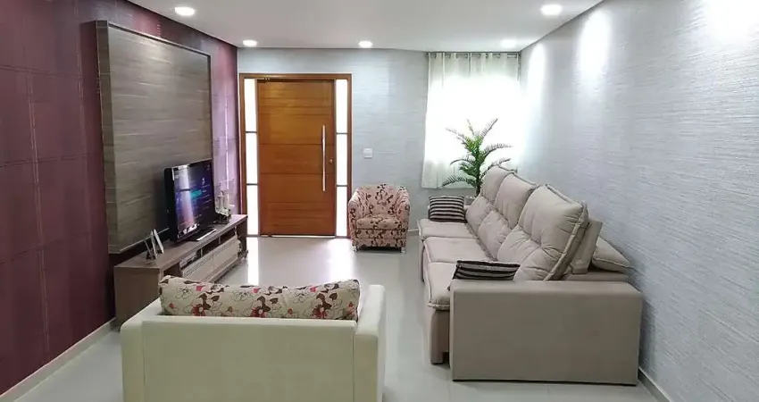 Sobrado 3 quartos sendo 1 suíte ,4 vagas na vila assunção,santo andré -sp