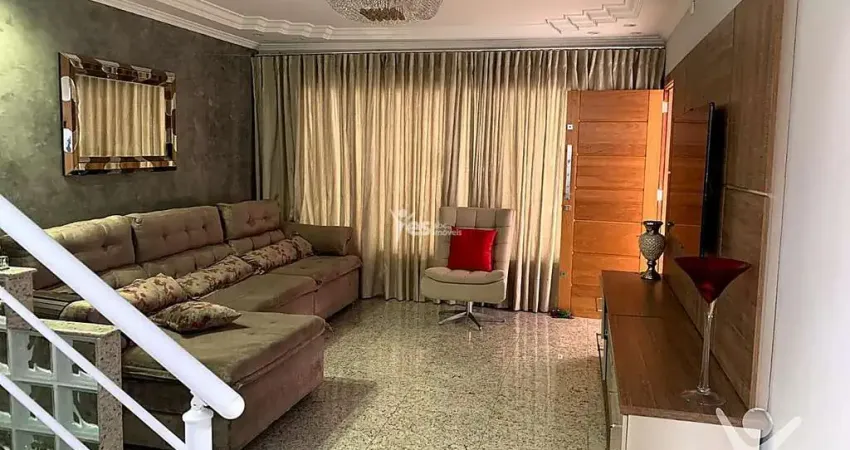 Sobrado com 03 dormitórios e 04 vagas de garagem no jardim oriental, santo andré.