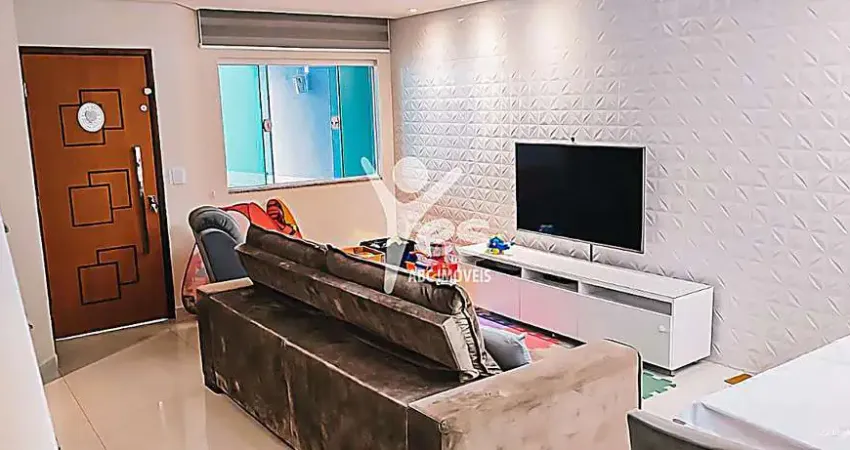 Sobrado de 230m² com 03 dormitórios e planejados com área gourmet e 04 vagas de garagem. vila alzira, santo andré, próximo da santa helena saúde.