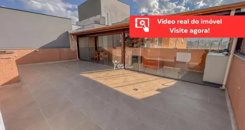 Cobertura semi mobiliada com 202 metros, 3 dorm, 2 vagas grandes em utinga sa