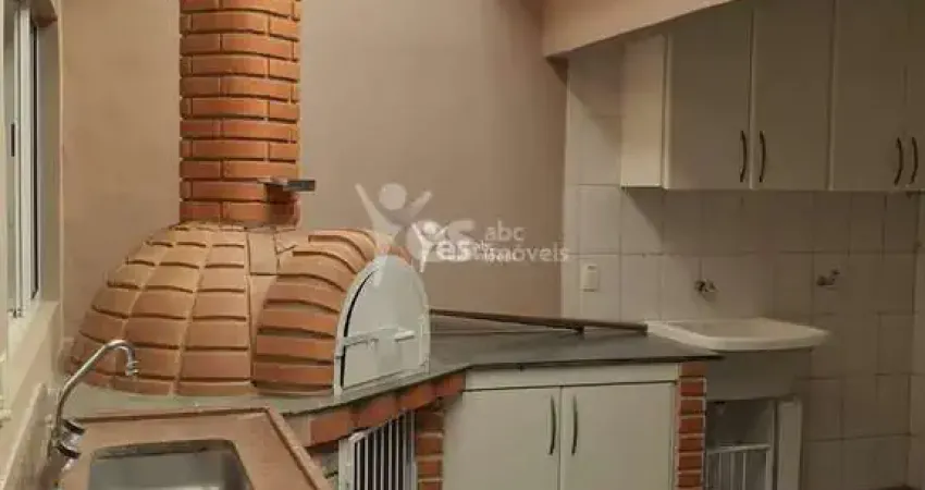 Sobrado com 3 dormitórios à venda, churrasqueira, forno de pizza, campestre, santo andré/sp.