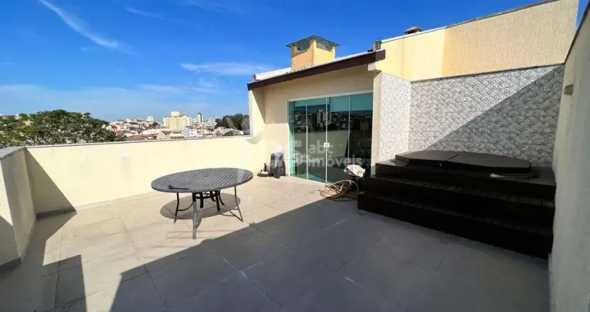 Cobertura, 3 dormitórios, suíte, planejados, espaço gourmet, bairro vila metalúrgica, santo andré/sp