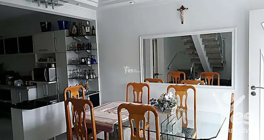 Sobrado com 03 dormitórios, planejados, sendo 01 suite e 04 vagas - jardim bela vista, santo andré-sp.