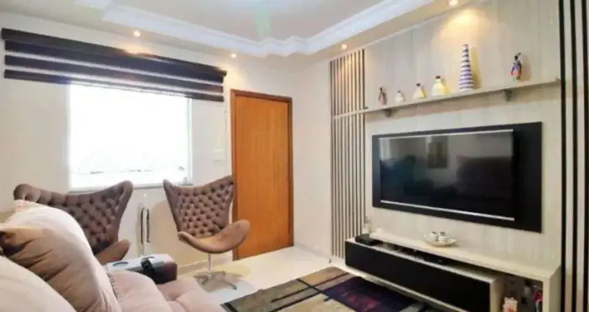 Sobrado com 03 dormitórios, 02 vagas e planejados localizado no campestre, um dos melhores bairros de santo andré.